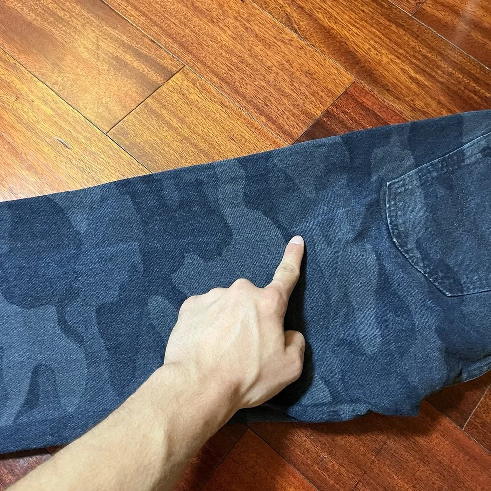 Levis Jeans Mens 32x32 511 Premium Camo Slim Fit Stretch Preppy Casual Grunge *